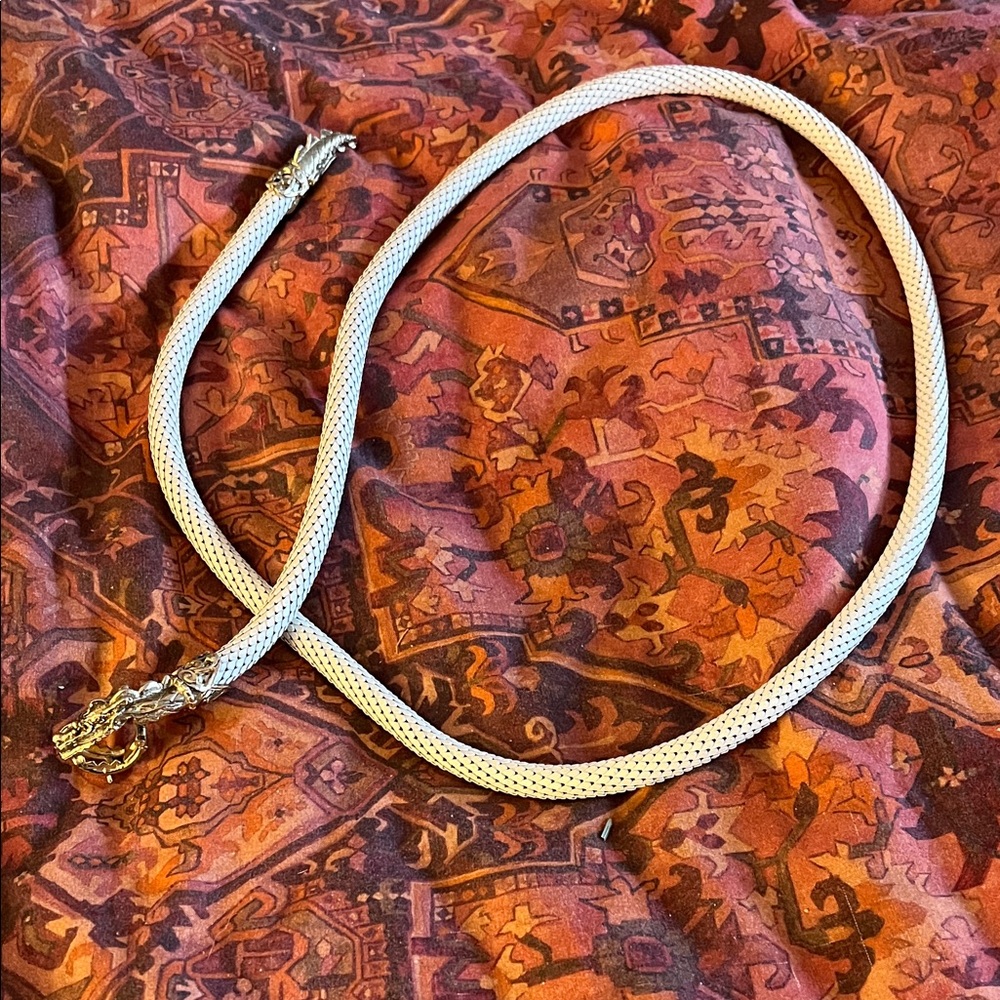 Whiting & Davis Silver Belt